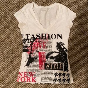 EXPRESS tee like new